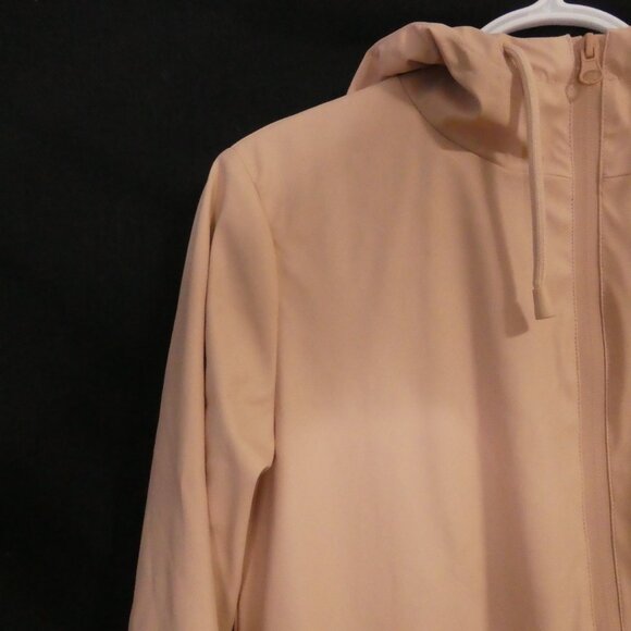 ZARA BASIC | xs - extra small | Hooded Pink Raincoat - Picture 4 of 15